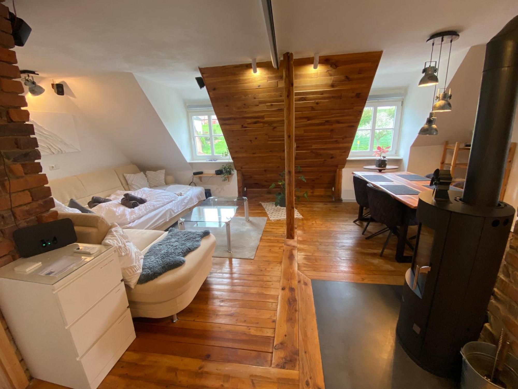 Gemuetliche Rustikale Wohnung Mit Kamin Und Optionalem Whirlpool Bad Sobernheim Exterior photo